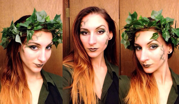 Poison Ivy Makeup